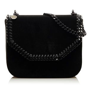*USED*Black Stella McCartney Falabella Box Crossbody Bag